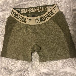Gymshark khaki flex shorts